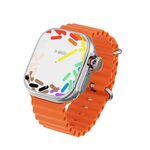 Smart watch 4G Network WATCH ULTRA sivi (narandzasta narukvica) (MS).