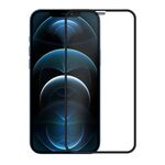 GLASS - Staklena zaštita za ekran Nillkin za iPhone 12/12 Pro (6.1) crni PC Shatterorof (MS).