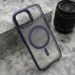 Maska / futrola CAMERA DROP MagSafe za iPhone 15 ljubicasta (MS).