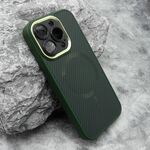 Maska / futrola CARBON MagSafe za iPhone 15 Pro (6.1) zelena (MS).