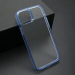 Maska / futrola COLOR frame za iPhone 15 Plus plava (MS).