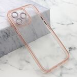 Maska / futrola DIAMOND LENS za iPhone 15 Pro Max (6.7) roze (MS).