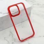 Maska / futrola ELEGANT EDGE za iPhone 15 Pro Max (6.7) crvena (MS).