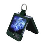 Maska / futrola Elegant fold design za Samsung F731B Galaxy Z Flip 5 5G tamno zelena (MS).