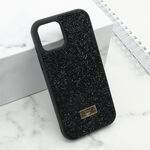 Maska / futrola DIAMOND SELECTION za iPhone 12 crna (MS).