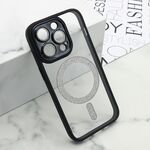 Maska / futrola DIAMOND MagSafe za iPhone 14 Pro (6.1) crna (MS).