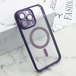 Maska / futrola DIAMOND MagSafe za iPhone 14 Pro Max (6.7) ljubicasta (MS).