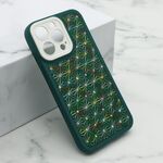 Maska / futrola CRYSTAL SPARK za Iphone 13 Pro (6.1) zelena (MS).