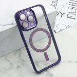 Maska / futrola DIAMOND MagSafe za iPhone 13 Pro (6.1) ljubicasta (MS).