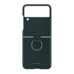 Maska / futrola Elegant Fold design za Samsung F721B Samsung F721 Galaxy Z Flip 4 tamno zelena (MS).