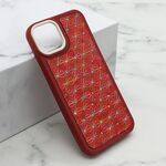 Maska / futrola CRYSTAL SPARK za Iphone 14 (6.1) crvena (MS).