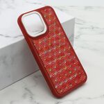 Maska / futrola CRYSTAL SPARK za Iphone 14 Pro Max (6.7) crvena (MS).