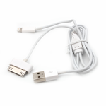 Auto punjac sa kablom za iPhone 4/ iPhone5 beli.