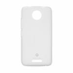Silikonska maska / futrola Teracell Giulietta za Lenovo Moto C 3G bela.