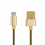 Data kabl REMAX Silver serpent series RC-080m micro USB zlatni 1m.