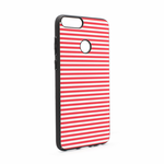 Maska / futrola Luo Stripes za Huawei P smart/Enjoy 7S crvena.