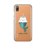 Silikonska maska / futrola print ultra tanka za Huawei Y5 (2019)/Honor 8S 2019/2020 Make A Wish.