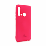 Silikonska maska / futrola Teracell Giulietta za Huawei P20 Lite 2019 mat pink.