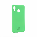 Silikonska maska / futrola Teracell Giulietta za Samsung A305 Galaxy A30 mat zelena.