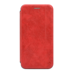 Maska / futrola Teracell Leather za Huawei P40 Pro crvena.
