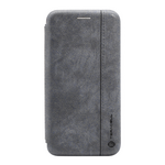 Maska / futrola Teracell Leather za Huawei P40 Pro siva.