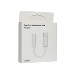 Adapter za slusalice TY-2 Type C na 3.5mm beli.