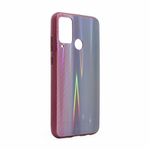 Maska / futrola Carbon glass za Huawei P Smart Pro (2019)/Honor 9X Pro ljubicasta.