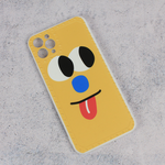 Maska / futrola Smile face za iPhone 11 Pro Max 6.5 zuta.