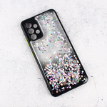 Maska / futrola Frame Glitter za Samsung A525 Galaxy A52 4G/A526 Galaxy A52 5G/A528B Galaxy A52s 5G crna.