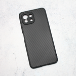 Maska / futrola Carbon fiber za Xiaomi Mi 11 Lite crna.