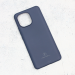 Silikonska maska / futrola Teracell Giulietta za Xiaomi Mi 11 mat tamno plava.