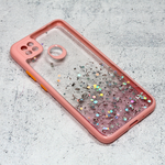 Maska / futrola Frame Glitter za Xiaomi Redmi 9C/Redmi 10A roze.