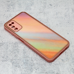 Maska / futrola Candy Marble za Samsung A037 Galaxy A03s roze.
