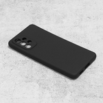 Silikonska maska / futrola Teracell Giulietta za Samsung A536 Galaxy A53 5G mat crna.