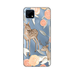 Silikonska maska / futrola print ultra tanka za Realme C25 Flower Deer.