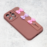 Maska / futrola Bow za iPhone 13 Pro roze.