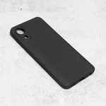 Silikonska maska / futrola Teracell Giulietta za Samsung A032F Galaxy A03 Core mat crna.