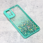 Maska / futrola Frame Glitter za Xiaomi Redmi Note 11/Redmi Note 11s mint.