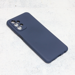 Silikonska maska / futrola Teracell Giulietta za Samsung A235 Galaxy A23 mat tamno plava.