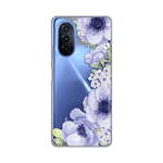 Silikonska maska / futrola print ultra tanka za Huawei Nova Y70/Nova Y70 Plus Blue Roses.
