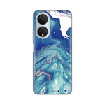 Silikonska maska / futrola print za Huawei Honor X7 Blue Marble.