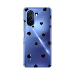 Silikonska maska / futrola print ultra tanka za Huawei Nova Y70/Nova Y70 Plus Hearts.