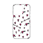 Silikonska maska / futrola print ultra tanka za iPhone 14 Pro Heart Pattern.