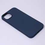 Silikonska maska / futrola Teracell Giulietta za iPhone 14 Plus mat tamno plava.