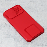 Maska / futrola Crashproof Back za iPhone 14 crvena.