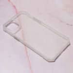 Maska / futrola Carbon Crystal za iPhone 14 Plus bela.