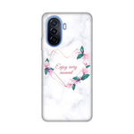 Silikonska maska / futrola print za Huawei nova Y70 Enjoy Every Moments.