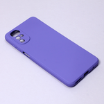 Silikonska maska / futrola Teracell Giulietta za Motorola Moto G22 mat ljubicasta.