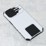 Maska / futrola Crashproof Back za iPhone 14 bela.