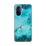 Silikonska maska / futrola print za Huawei nova Y70 Marbel Sky.